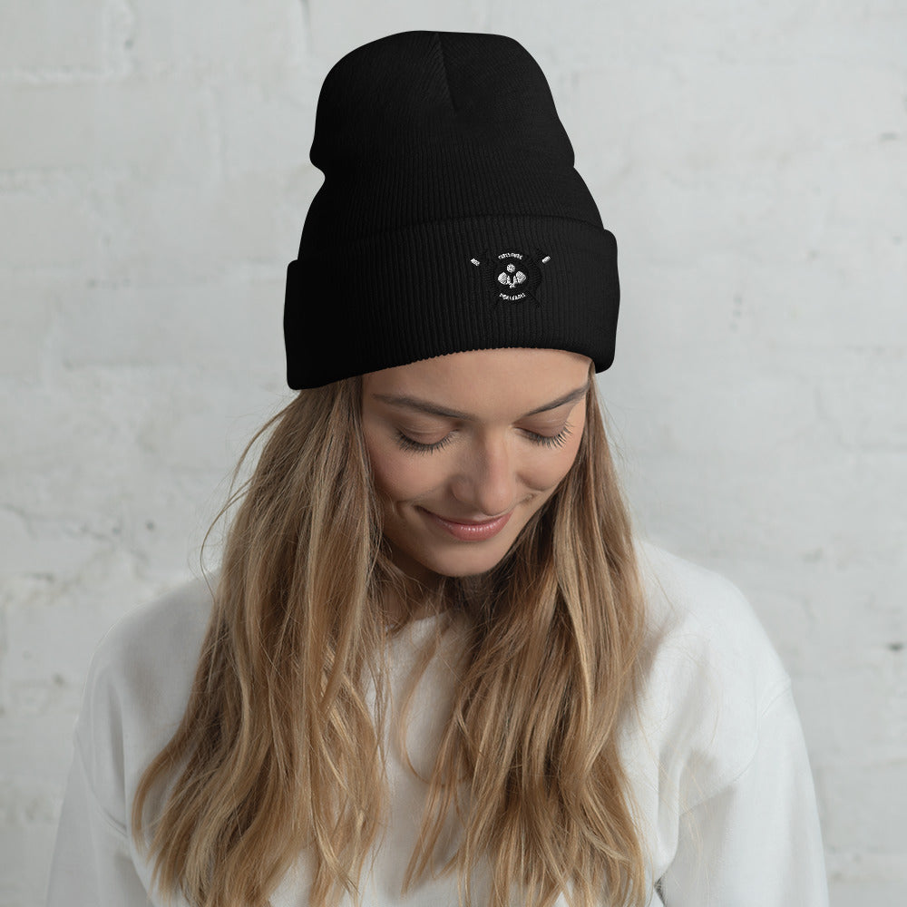 *Cuffed Axe Beanie