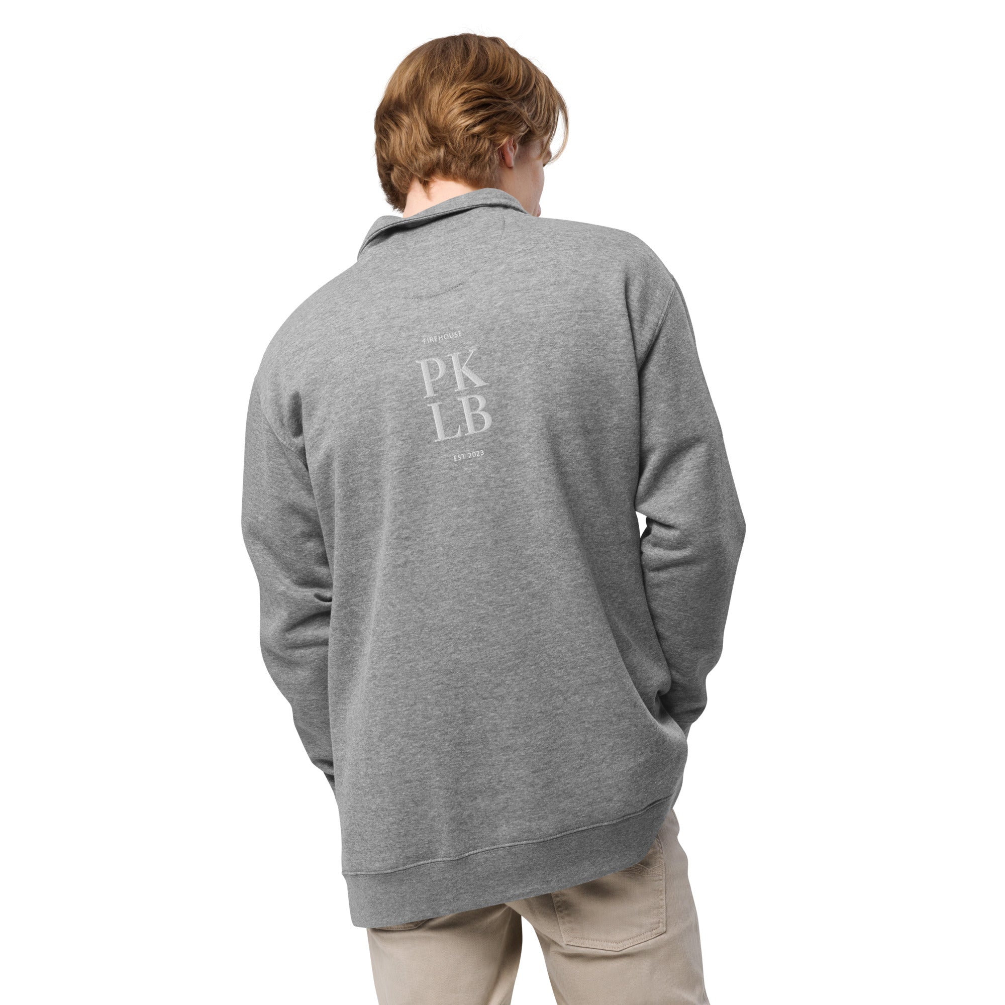 Men's Firehouse Quarter Zip Comfy Sweatshirt