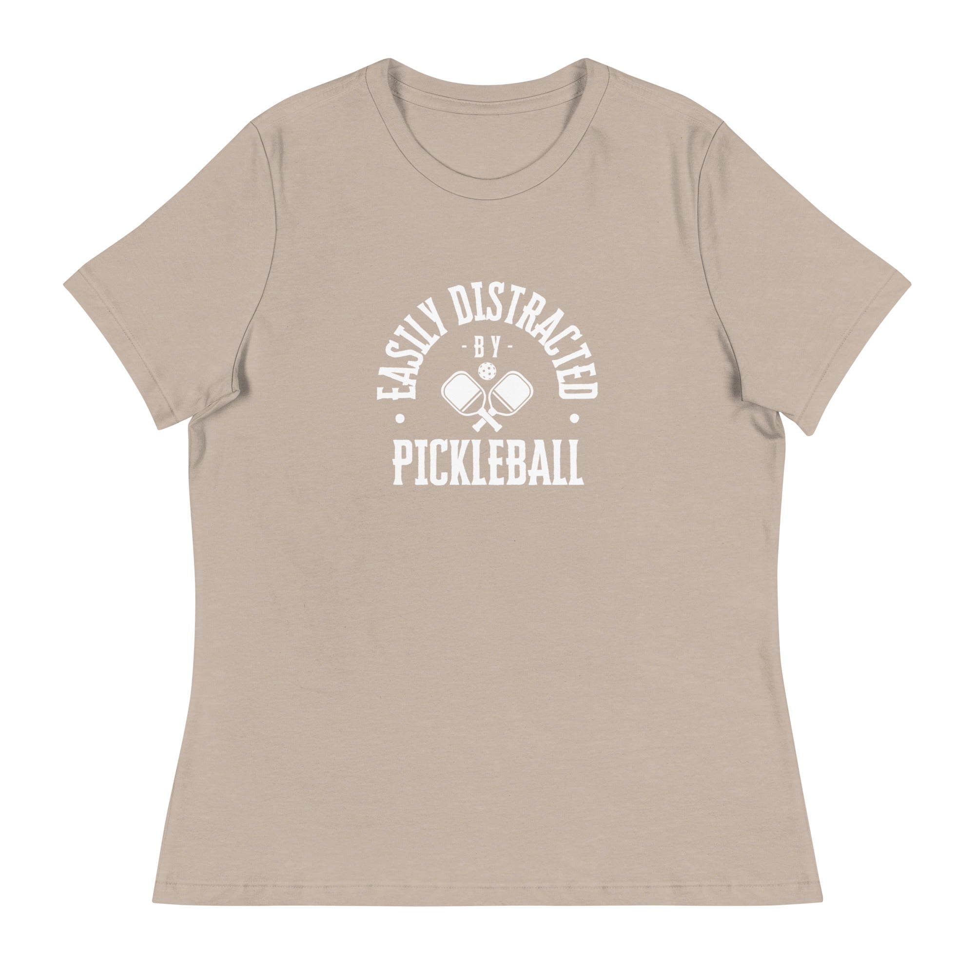 Easily Distracted by Pickleball Women's Relaxed T-Shirt